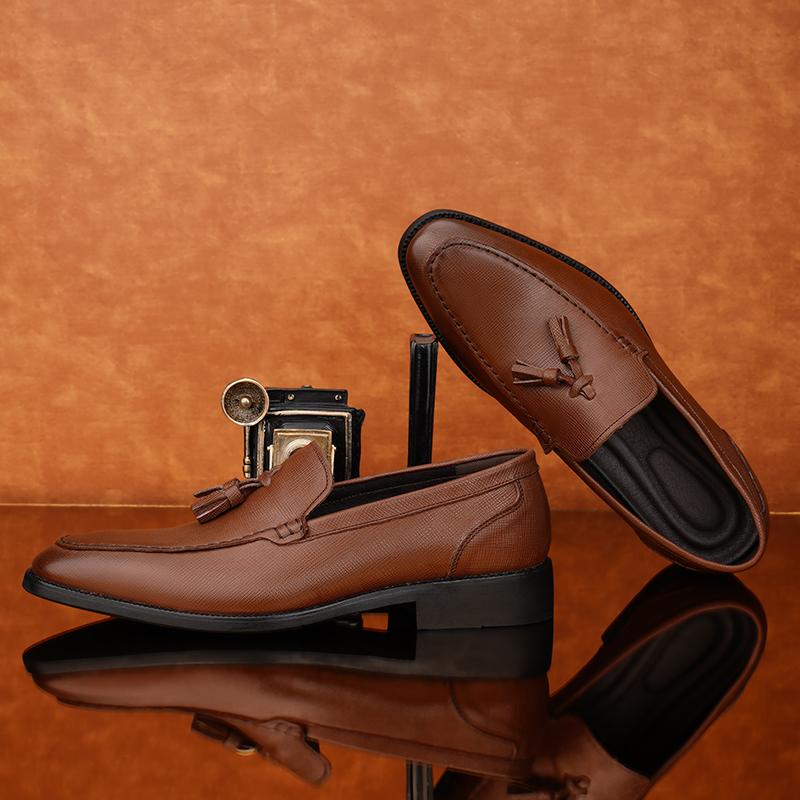 Dress Shoes Men's Leather Casual Men Zapatos De Hombre Black Spring Sapato Masculino Casuales Para Cuero
Dress Shoes Men's Leather Casual Men Zapatos De Hombre Black Spring Sapato Masculino Casuales Para Cuero