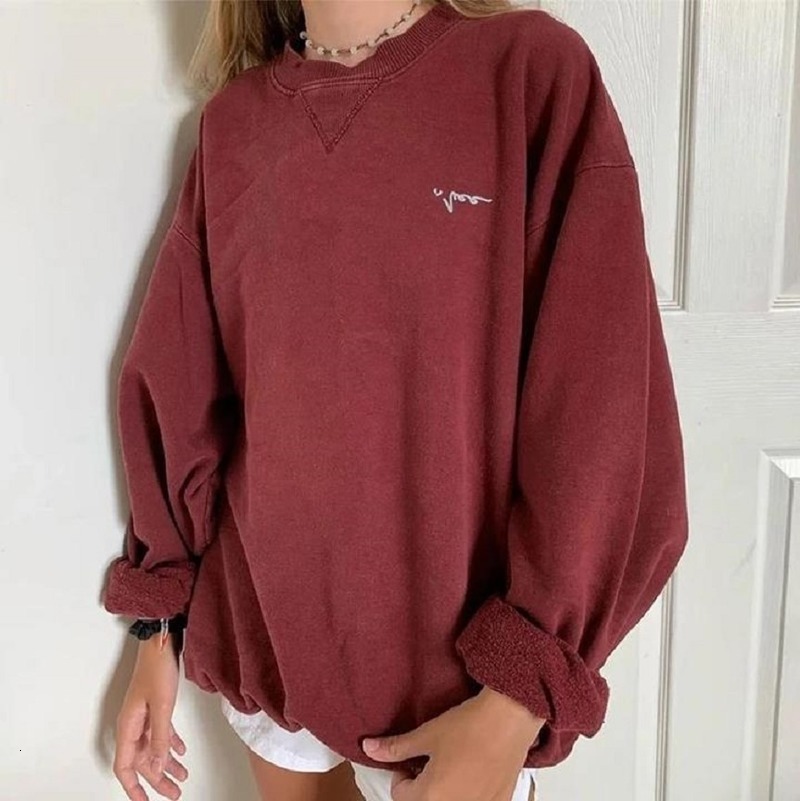 2021 Red Vintage Design Lyrics Crewneck Sweatshirt Women Oversized Winter Tops Casual New Fall Teenage Pullovers Girls Sir6
2021 Red Vintage Design Lyrics Crewneck Sweatshirt Women Oversized Winter Tops Casual New Fall Teenage Pullovers Girls Sir6