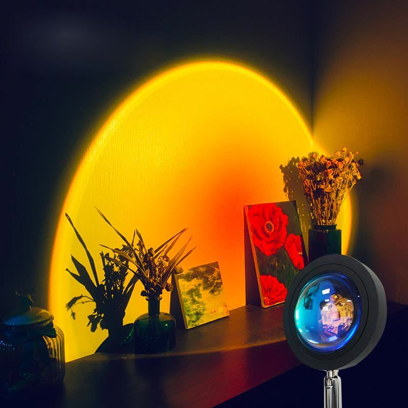 Sunset Projector Night Lights Live Broadcast Background Like Galaxy Projection Atmosphere Rainbow Lamp Decoration For Bedroom Light
Sunset Projector Night Lights Live Broadcast Background Like Galaxy Projection Atmosphere Rainbow Lamp Decoration For Bedroom Light