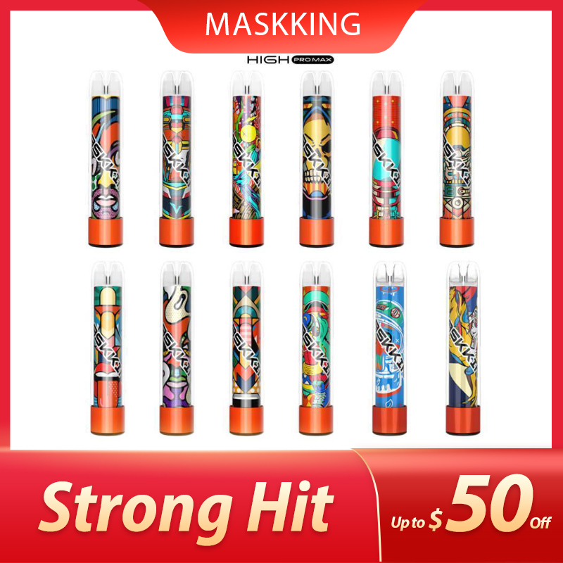Absolutely Great Quality Maskking High Pro Max Promax 1500puffs Disposable Vape with Led Light
Absolutely Great Quality Maskking High Pro Max Promax 1500puffs Disposable Vape with Led Light
