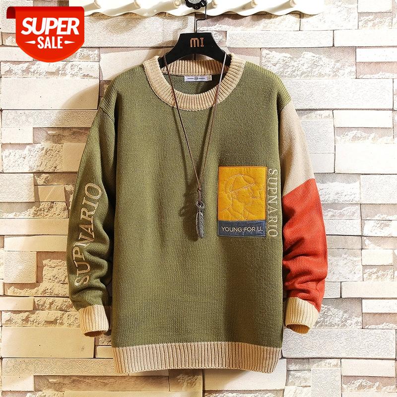2021 New Sweaters Men'S Black Patchwork Long Sleeves Autumn Winter Pullover Knitted O-Neck Plus OverSize 5XL #a43V, White;black
2021 New Sweaters Men'S Black Patchwork Long Sleeves Autumn Winter Pullover Knitted O-Neck Plus OverSize 5XL #a43V, White;black