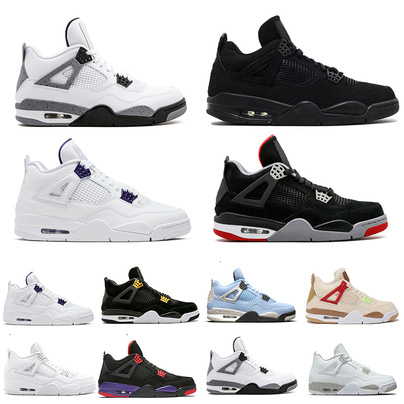 2022 4 4s Retro Basketball Shoes Black Cat Wild Things White Oreo University Blue Royalty Raptors Pure Money Metallic Purple men women trainers sports shoe, Item#16
2022 4 4s Retro Basketball Shoes Black Cat Wild Things White Oreo University Blue Royalty Raptors Pure Money Metallic Purple men women trainers sports shoe, Item#16