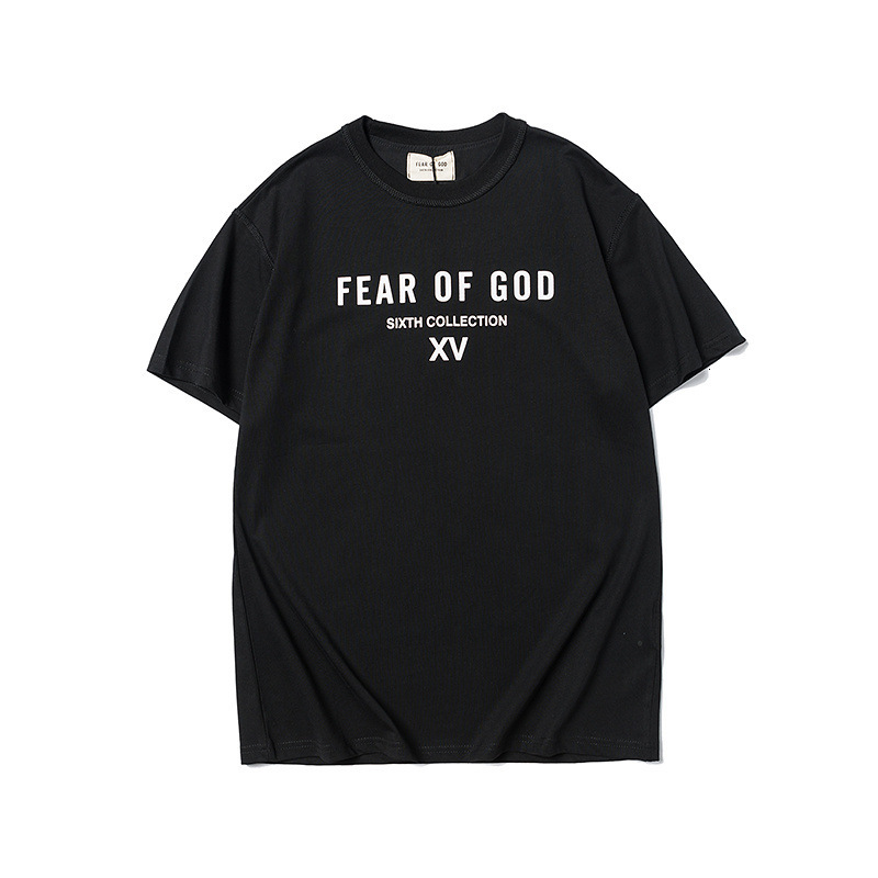 Tee T-Shirt Tees Shirt T-shirts Feel of God High Street Black XV letter crew neck short sleeve couple' T-shirt
Tee T-Shirt Tees Shirt T-shirts Feel of God High Street Black XV letter crew neck short sleeve couple' T-shirt