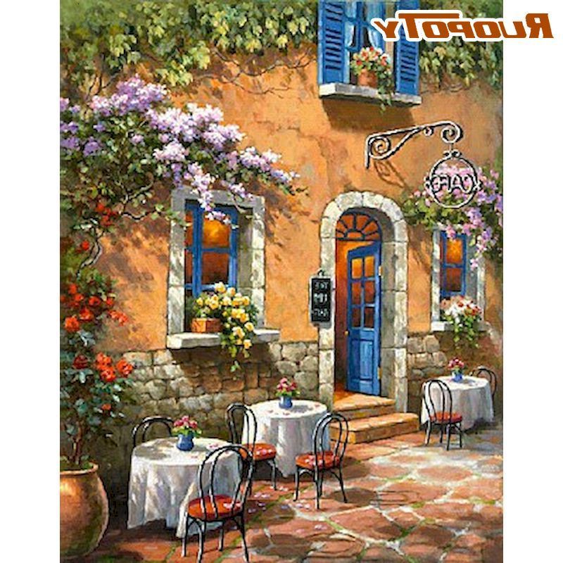 RUOPOTY Village Street Coffee House Oil Painting By Numbers For Adults Kids 60x75cm Frame On Canvas Home Living Room Wall Decor
RUOPOTY Village Street Coffee House Oil Painting By Numbers For Adults Kids 60x75cm Frame On Canvas Home Living Room Wall Decor