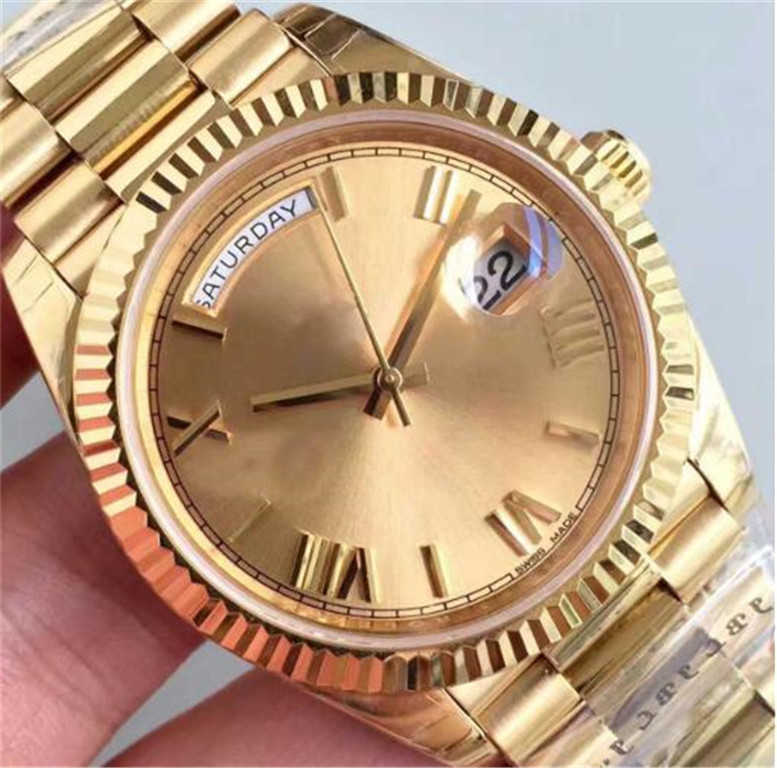Men's Watch DAY DATE Gray Rome Number Face Big Date Automatic Mechanics Watches Men Sapphire Glass Stainless Steel With Original box
Men's Watch DAY DATE Gray Rome Number Face Big Date Automatic Mechanics Watches Men Sapphire Glass Stainless Steel With Original box