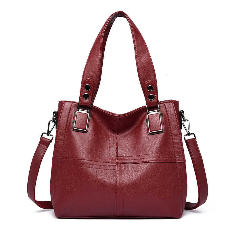 Soft Leather Hand-held 2021 Fashion Large Capacity Single Shoulder Versatile Women's Bag, Wine
Soft Leather Hand-held 2021 Fashion Large Capacity Single Shoulder Versatile Women's Bag, Wine
