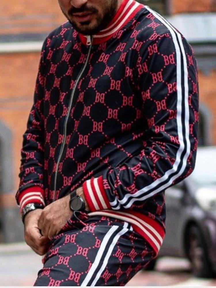 Mens Tracksuits Muscle Brother Sport Suit European And American Trends 3D Print Fitness Zipper Hoodies Sweatpants Slim Casual Fashion 5SD0, Red tops
Mens Tracksuits Muscle Brother Sport Suit European And American Trends 3D Print Fitness Zipper Hoodies Sweatpants Slim Casual Fashion 5SD0, Red tops