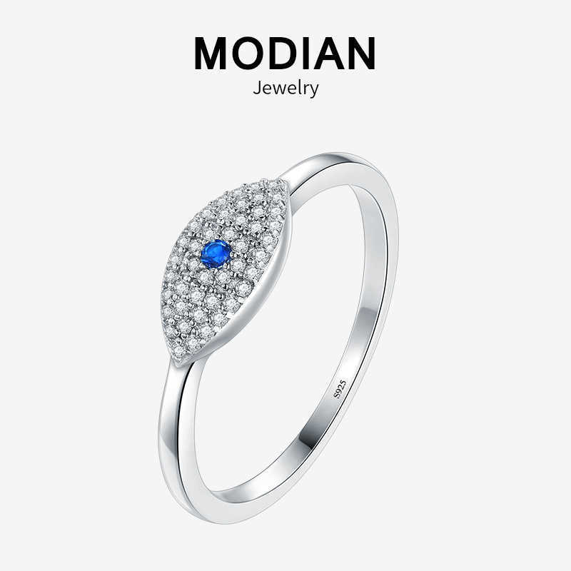 Sale 100% 925 Sterling Silver Cubic Zirconia Blue Eye Lucky Finger Rings For Women Luxury Charm Fashion Fine Jewelry 210707
Sale 100% 925 Sterling Silver Cubic Zirconia Blue Eye Lucky Finger Rings For Women Luxury Charm Fashion Fine Jewelry 210707