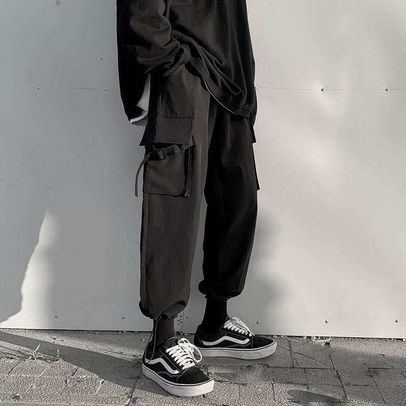 2021 New Men's Fashion Trend Straight Cargo Gym Casual Pants Overalls Streetwear Trousers Grey/black Color Joggers Sweatpants M-2xl Ksn2, Gray
2021 New Men's Fashion Trend Straight Cargo Gym Casual Pants Overalls Streetwear Trousers Grey/black Color Joggers Sweatpants M-2xl Ksn2, Gray