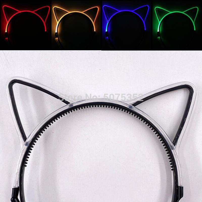 New LED Headwear Women Girls Cat wear Flashing Headband LED Light up Headwear Carnival Party Concert Supplies, Discolor
New LED Headwear Women Girls Cat wear Flashing Headband LED Light up Headwear Carnival Party Concert Supplies, Discolor