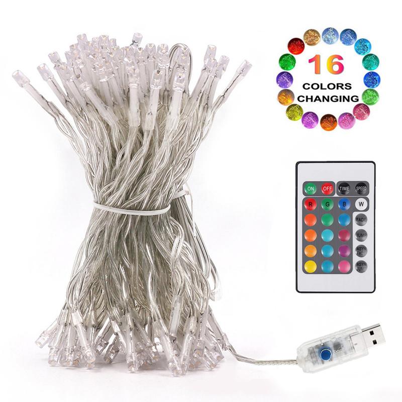 Christmas Light 10m Waterproof Remote Control Fairy Lights Battery USB Operated Decoration 8Mode Timer LED String Fairy Garlands
Christmas Light 10m Waterproof Remote Control Fairy Lights Battery USB Operated Decoration 8Mode Timer LED String Fairy Garlands
