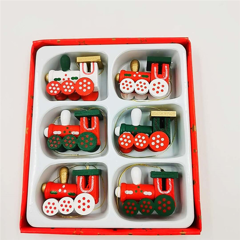 Christmas Wooden Painted Train Car Tree Hanging Pendant Ornaments New Year Christmas Decor For Home Party Navidad Gift FY4840
Christmas Wooden Painted Train Car Tree Hanging Pendant Ornaments New Year Christmas Decor For Home Party Navidad Gift FY4840
