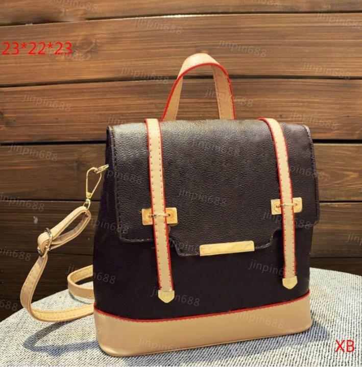 2021 Woman handbag fashion luxury retro letter printing ladies backpack leather tote bag design girls student backpacks, Red
2021 Woman handbag fashion luxury retro letter printing ladies backpack leather tote bag design girls student backpacks, Red