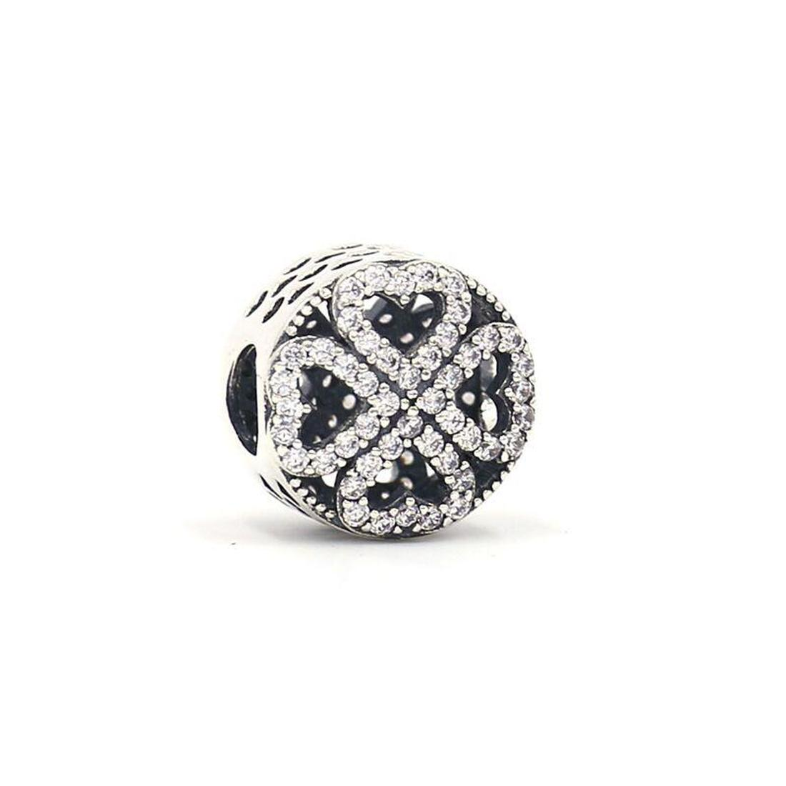 Designer Jewelry 925 Silver Bracelet Charm Bead fit Pandora Love Four-leaf Clover Slide Bracelets Beads European Style Charms Beaded Murano, Bronze;silver
Designer Jewelry 925 Silver Bracelet Charm Bead fit Pandora Love Four-leaf Clover Slide Bracelets Beads European Style Charms Beaded Murano, Bronze;silver