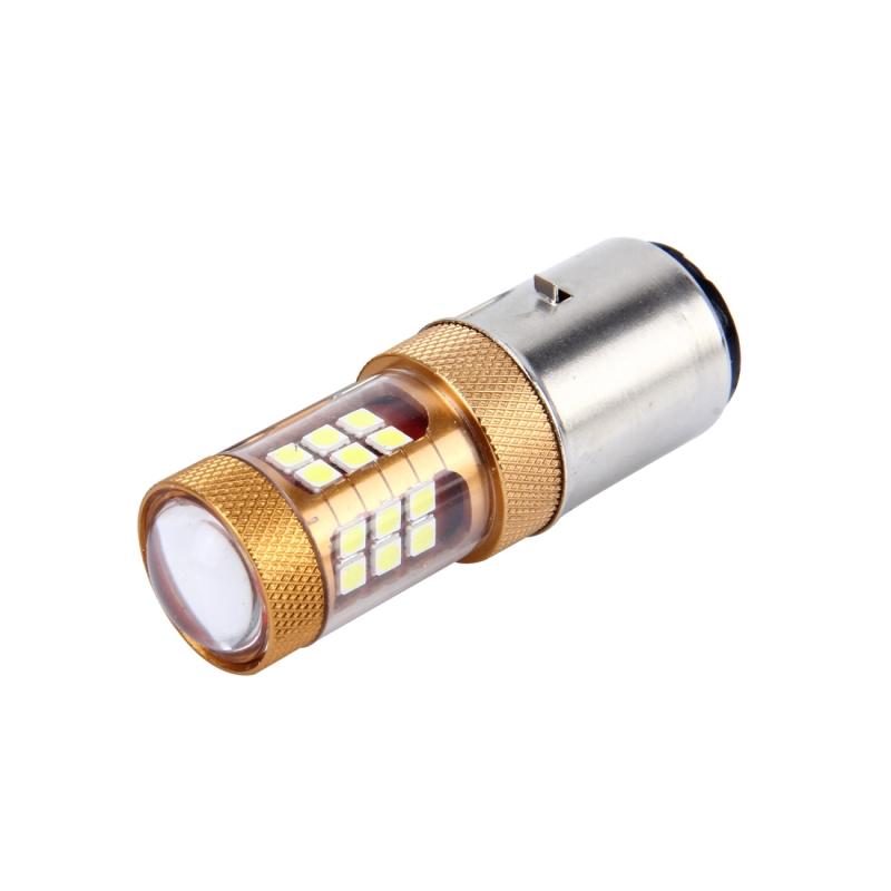Car Headlights BA20D Motorcycle Headlight LED Bulbs 10W 1300 LM 6500K With 28 SMD-3030-LED Lamps
Car Headlights BA20D Motorcycle Headlight LED Bulbs 10W 1300 LM 6500K With 28 SMD-3030-LED Lamps