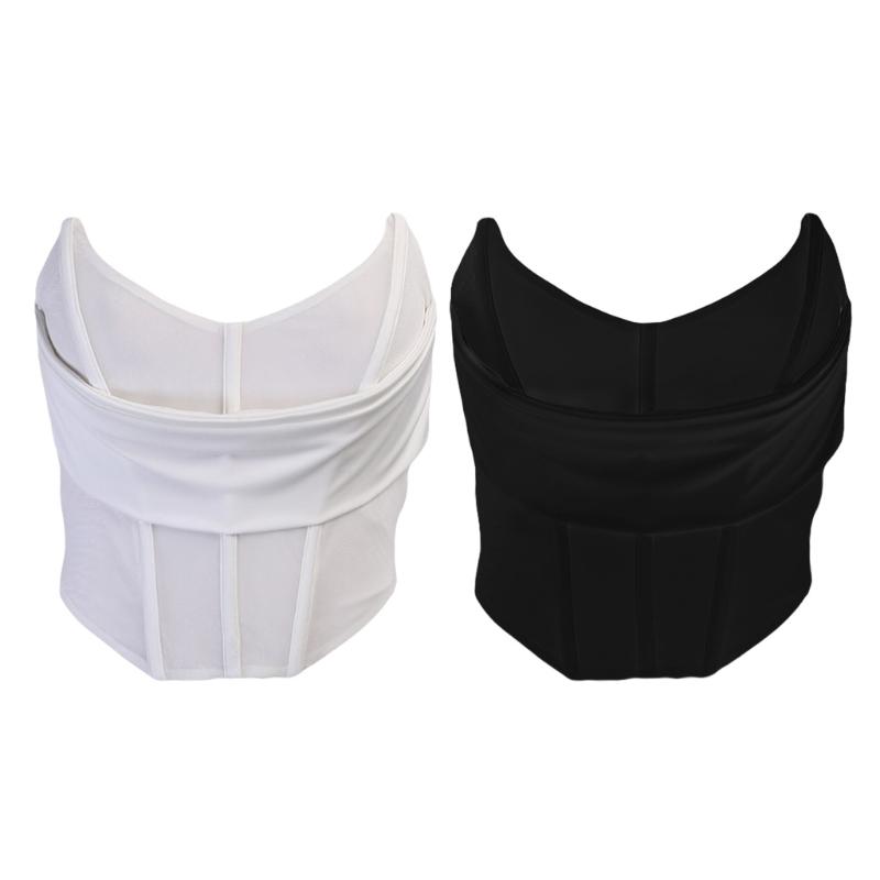 Belts Sexy Women Push Up Bustiers Corsets Strapless Off Shoulder Slim Crop Tops Clubwear Party Outwear, Black;brown 
Belts Sexy Women Push Up Bustiers Corsets Strapless Off Shoulder Slim Crop Tops Clubwear Party Outwear, Black;brown