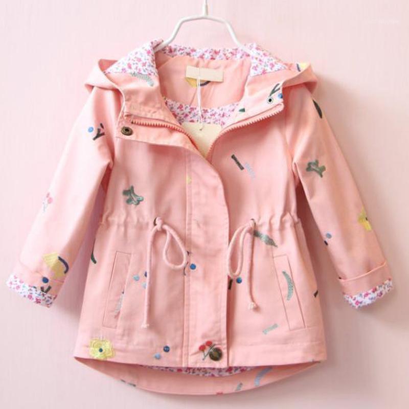 Jackets Spring And Autumn Girls Casual Hooded Jacket Embroidered Candy Color Windbreaker Children's Clothing Cute 2-7 Years Girl1, Blue;gray
Jackets Spring And Autumn Girls Casual Hooded Jacket Embroidered Candy Color Windbreaker Children's Clothing Cute 2-7 Years Girl1, Blue;gray