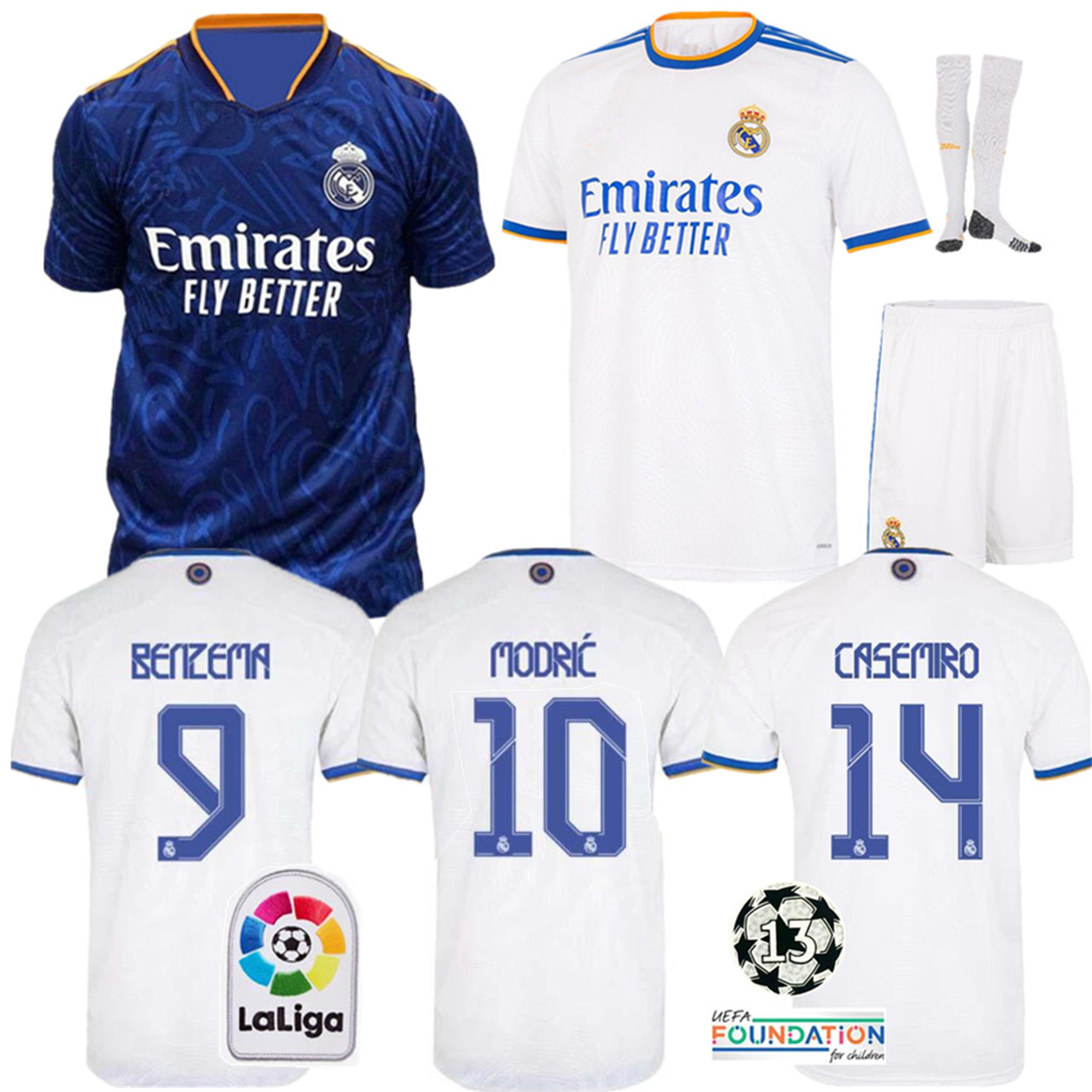 REAL MADRID jersey 21 22 soccer jerseys RMD ALABA HAZARD R.VARANE CASEMIRO VALVERDE BENZEMA football shirts ASENSIO MODRIC MARCELO 2021 2022 camiseta men kids kit, Colour 8
REAL MADRID jersey 21 22 soccer jerseys RMD ALABA HAZARD R.VARANE CASEMIRO VALVERDE BENZEMA football shirts ASENSIO MODRIC MARCELO 2021 2022 camiseta men kids kit, Colour 8