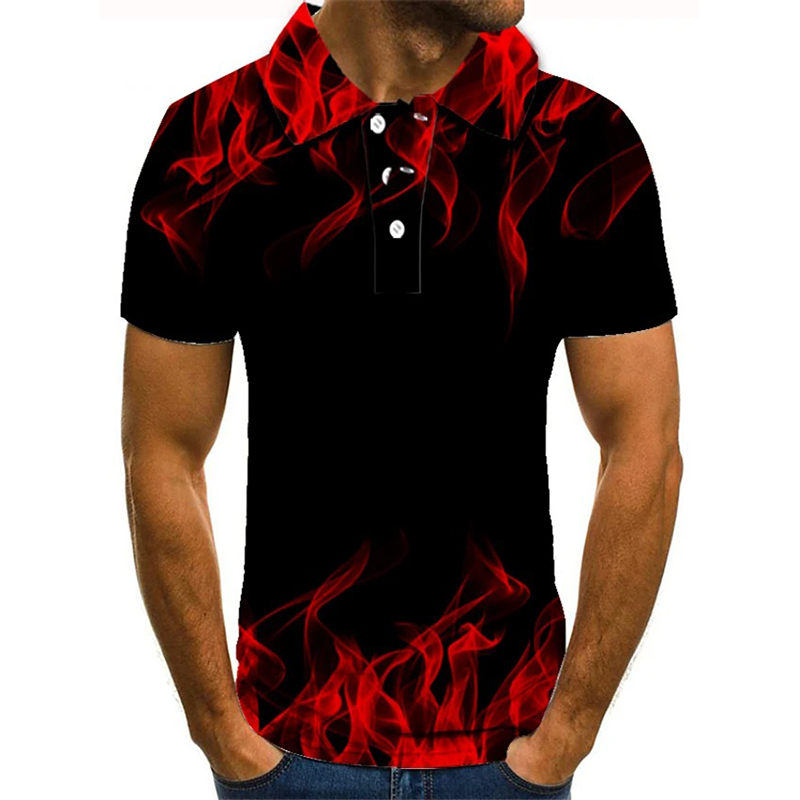 Gorgeous flame personality 3D printed T-shirt visual impact party shirt punk gothic round neck high quality American muscle style short sleeves, White;black
Gorgeous flame personality 3D printed T-shirt visual impact party shirt punk gothic round neck high quality American muscle style short sleeves, White;black
