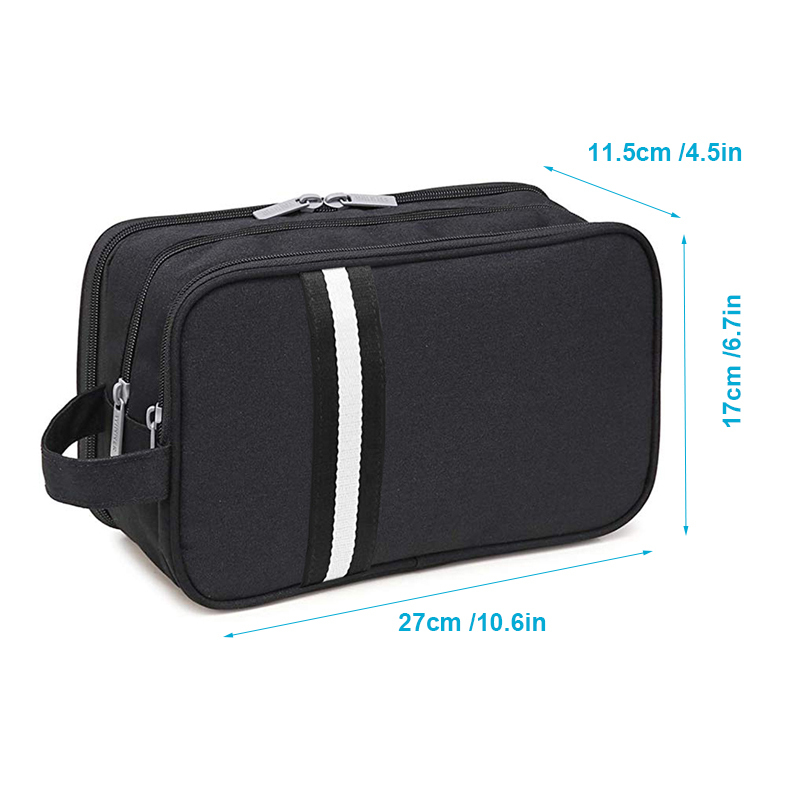 Women Large Daily Toiletry Bag Men Waterproof Business Travel Kit Case for Makeup,Cosmetic,Shaving with Separate Compartments 220310