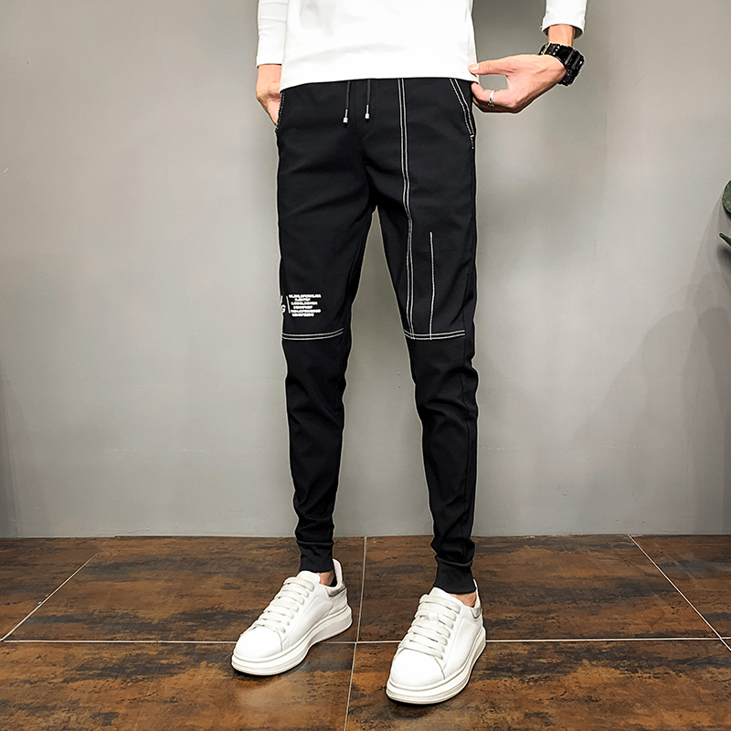 2021 New Black Autumn Harem Male All Simple Korean Games Thin Hip Hop Fit Casual Hip-hop Pants Runner 28-36 Sk9t
2021 New Black Autumn Harem Male All Simple Korean Games Thin Hip Hop Fit Casual Hip-hop Pants Runner 28-36 Sk9t