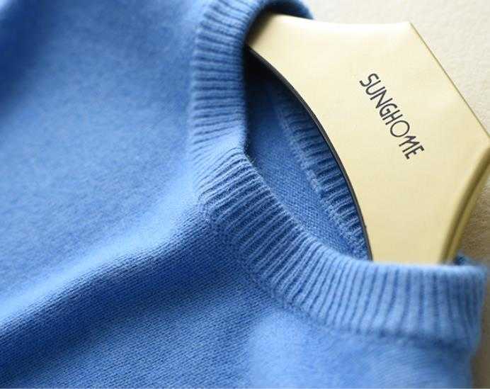 Selling Cashmere Cotton Blended Thick Pullover Men Sweater autumn winter jersey Jumper hombre pull Knitted sweater 211008