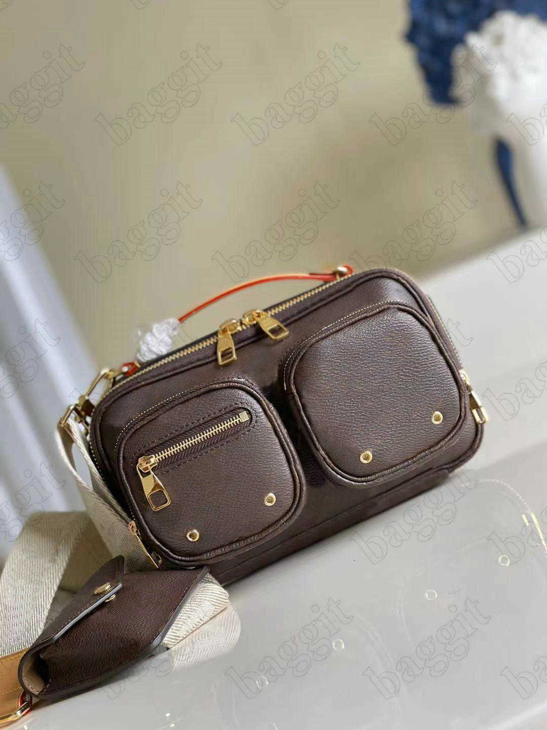 M80446 Utility Cross body Shoulder bag Multi-function Bags multiple Outside Zipped Pockets Women Designer Handbags Lady Leather Luxurys
M80446 Utility Cross body Shoulder bag Multi-function Bags multiple Outside Zipped Pockets Women Designer Handbags Lady Leather Luxurys