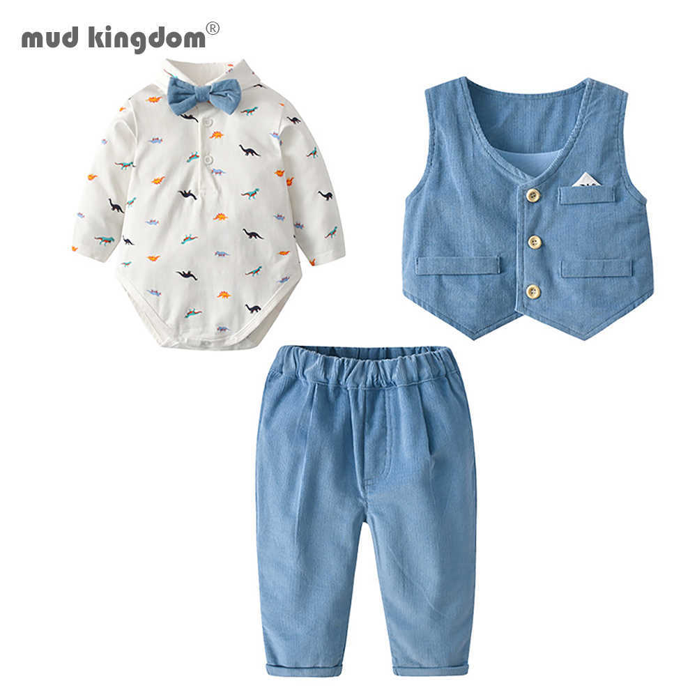 Mudkingdom Baby Boys Party Clothes Suits Infant born Sets Dress Kids 3PCS Autumn Spring Children Outfit 210615, Black
Mudkingdom Baby Boys Party Clothes Suits Infant born Sets Dress Kids 3PCS Autumn Spring Children Outfit 210615, Black