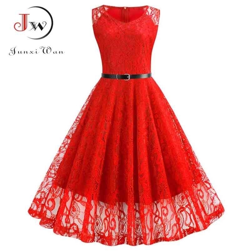 Lace Vintage Dres Summer Sleeveless Sexy Red Party Dresses Casual Elegant Midi Office Vestidos Robe Femme Plus Size 210701, Pettiskirt red
Lace Vintage Dres Summer Sleeveless Sexy Red Party Dresses Casual Elegant Midi Office Vestidos Robe Femme Plus Size 210701, Pettiskirt red