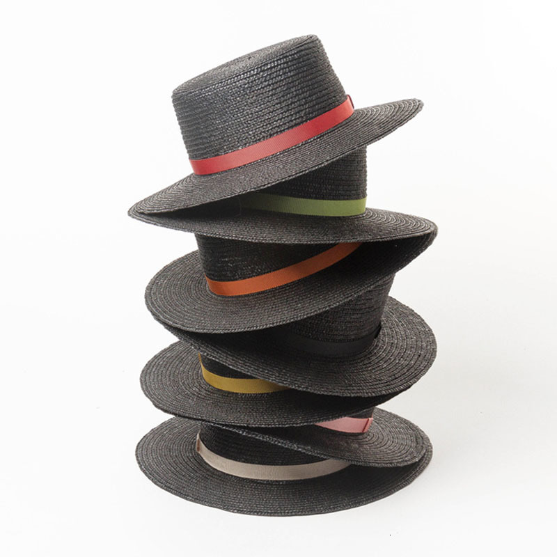 2021 New Wholesale Black Women Ribbon Band Boater Wide Brim Summer Sun Beach Hats Wheat Straw Cap Kentucky Derby Hat Zbbm, Red
2021 New Wholesale Black Women Ribbon Band Boater Wide Brim Summer Sun Beach Hats Wheat Straw Cap Kentucky Derby Hat Zbbm, Red
