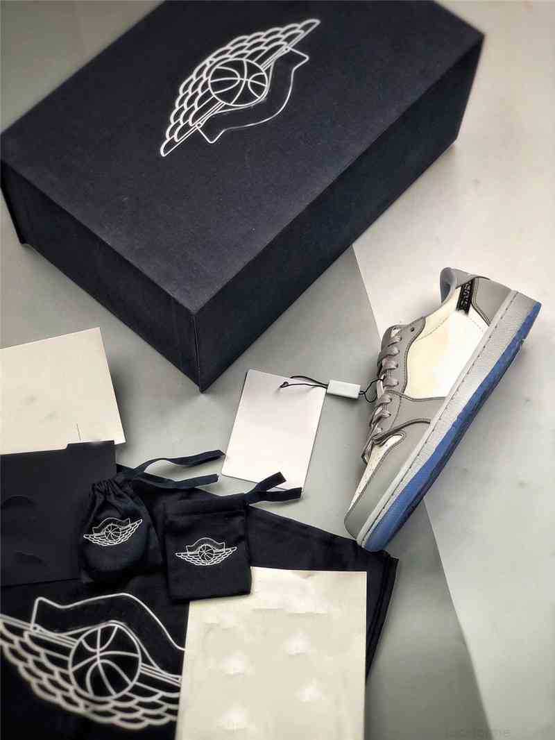 Authentic 1 High OG Low Dress Shoes 1S Wolf Grey Sail Photon Dust White Men Women Outdoor Sneakers With Original Box and Bag, Don't buy it
Authentic 1 High OG Low Dress Shoes 1S Wolf Grey Sail Photon Dust White Men Women Outdoor Sneakers With Original Box and Bag, Don't buy it