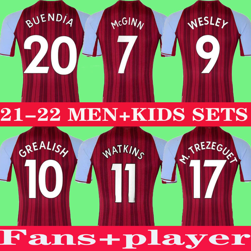 21 22 Aston Soccer Jerseys villa GREALISH BUENDÍA TRAORE BARKLEY 2021 2022 WATKINS WESLEY EL GHAZI M.TREZEGUET McGINN Football Shirt Men and kids kits, 21-22 home
21 22 Aston Soccer Jerseys villa GREALISH BUENDÍA TRAORE BARKLEY 2021 2022 WATKINS WESLEY EL GHAZI M.TREZEGUET McGINN Football Shirt Men and kids kits, 21-22 home