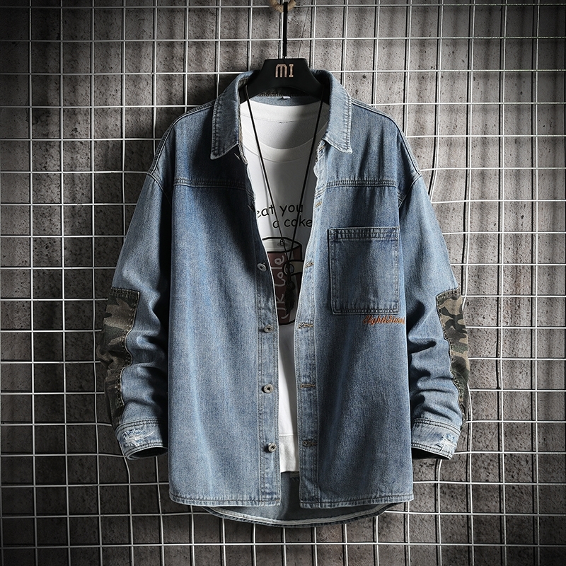 New Men's Denim Jeans 2021 Autumn Spring Fashion Jackets Male Casual Outwear Clothes 9n1s, Nz301
New Men's Denim Jeans 2021 Autumn Spring Fashion Jackets Male Casual Outwear Clothes 9n1s, Nz301