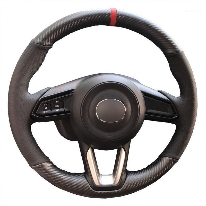 Steering Wheel Covers Fashion Gunuine Leather Hand Sewn Cover DIY For CX-5 CX-4 Vehicle Accessories Luxury Handle Customize
Steering Wheel Covers Fashion Gunuine Leather Hand Sewn Cover DIY For CX-5 CX-4 Vehicle Accessories Luxury Handle Customize