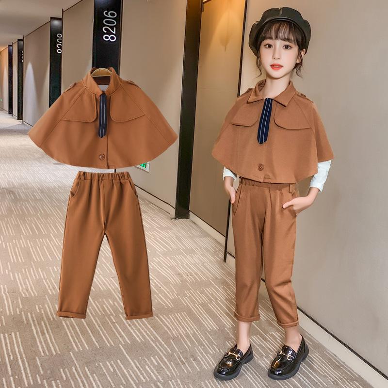 Clothing Sets Fashion 2PCS Children For Girls Autumn Kids Clothes 4 6 8 10 12 Years Baby Shawl+Pants Suit Outfits, White
Clothing Sets Fashion 2PCS Children For Girls Autumn Kids Clothes 4 6 8 10 12 Years Baby Shawl+Pants Suit Outfits, White