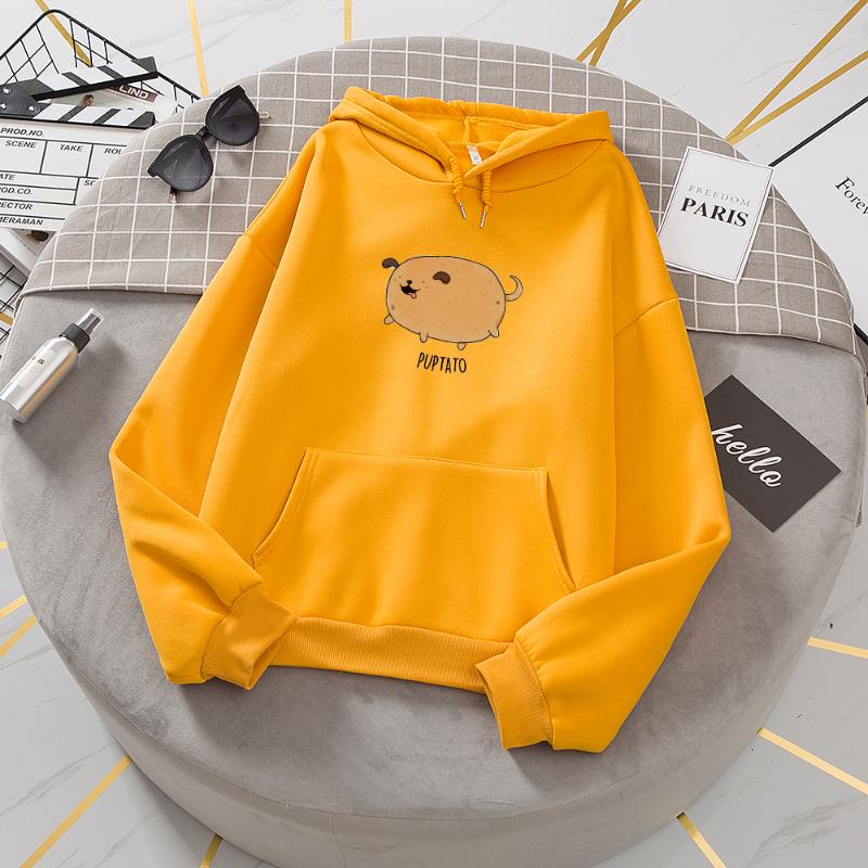 Women's Hoodies & Sweatshirts Fashionable Casual Pullover Sudader Fall Clothing Sport Jumper Girls Womens With Fat Fun Dog Print, Gray 
Women's Hoodies & Sweatshirts Fashionable Casual Pullover Sudader Fall Clothing Sport Jumper Girls Womens With Fat Fun Dog Print, Gray