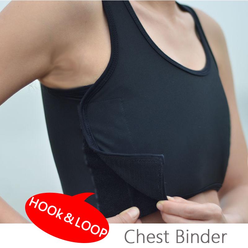 Women' Shapers Breast Flatten Corset Chest Binder Tops Tomboy Trans Les COS Slim Shaper Undershirt Comfort Hook & Loop Tape, Black
Women' Shapers Breast Flatten Corset Chest Binder Tops Tomboy Trans Les COS Slim Shaper Undershirt Comfort Hook & Loop Tape, Black