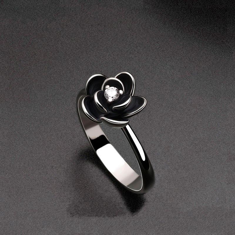 Wedding Rings Elegant Rose Flower For Women Cubic Zirconia Black Gold Color Engagement Party Gift Fashion Jewelry KBR478, Slivery;golden
Wedding Rings Elegant Rose Flower For Women Cubic Zirconia Black Gold Color Engagement Party Gift Fashion Jewelry KBR478, Slivery;golden