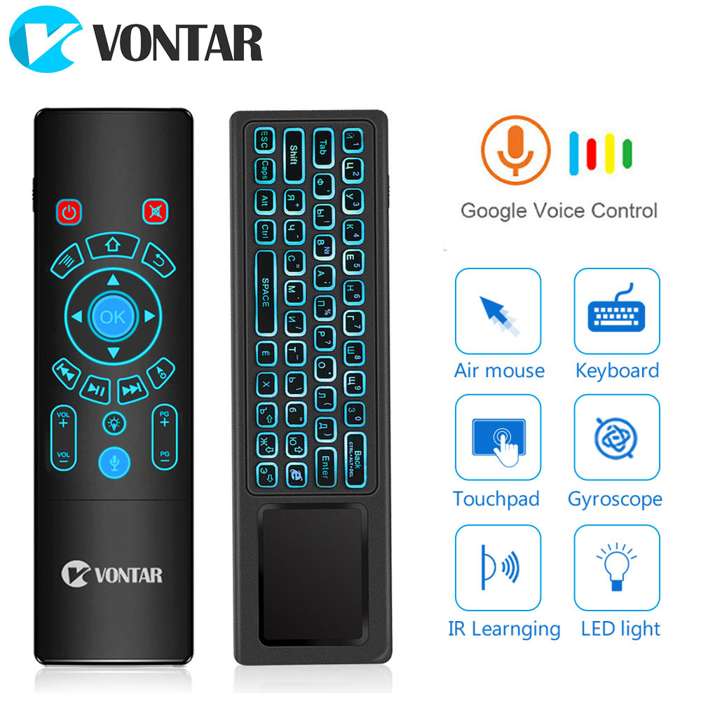 Voice Control Fly Air Mouse Gyro Sensing Game 2.4GHz Wireless keyboard Remote Control Microphone For Android Box X96Max X96mini
Voice Control Fly Air Mouse Gyro Sensing Game 2.4GHz Wireless keyboard Remote Control Microphone For Android Box X96Max X96mini