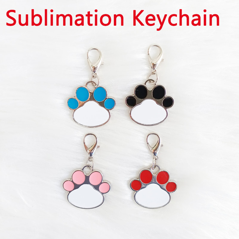 Sublimation Dog Paw Keychain Favor Metal DIY Photo Keyring Cute Pet Footprint Hanging Pendant Christmas Gift for Kid
Sublimation Dog Paw Keychain Favor Metal DIY Photo Keyring Cute Pet Footprint Hanging Pendant Christmas Gift for Kid