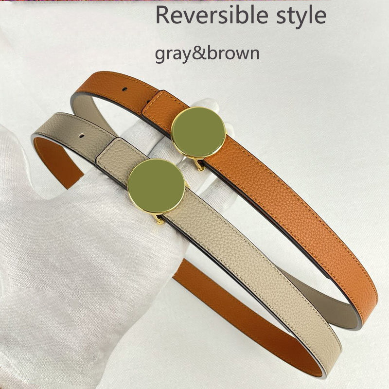 Reversible Style Women Designer Belts Casual Womens Luxurys Designers Waisband Fashion Smooth Buckle Leather Belt Ladies Waist Girdle 21ss, Black;brown
Reversible Style Women Designer Belts Casual Womens Luxurys Designers Waisband Fashion Smooth Buckle Leather Belt Ladies Waist Girdle 21ss, Black;brown