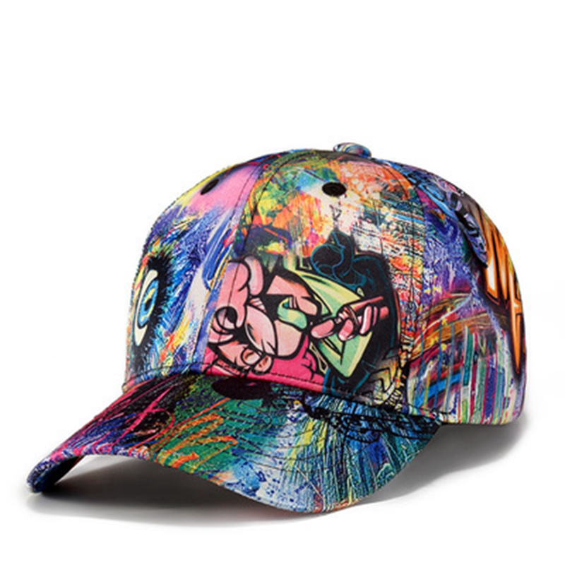 2020 New Fashion Graffiti Snapback Hats Baseball Caps Designer Hat Gorra Brand Cap For Men Women Hip Hop Bone Free Shipping от DHgate WW