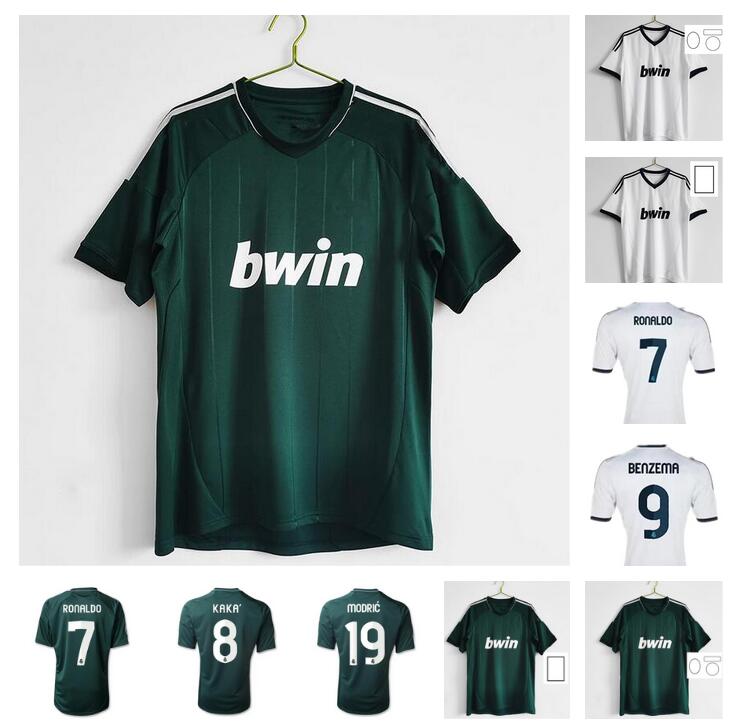Top 12 13 Real Madrids Retro Jerseys SERGIO RAMOS Soccer Jersey 2012 2013 RONALDO classical BENZEMA Football Shirt RAUL maillot de foot football shirts Vintage
Top 12 13 Real Madrids Retro Jerseys SERGIO RAMOS Soccer Jersey 2012 2013 RONALDO classical BENZEMA Football Shirt RAUL maillot de foot football shirts Vintage