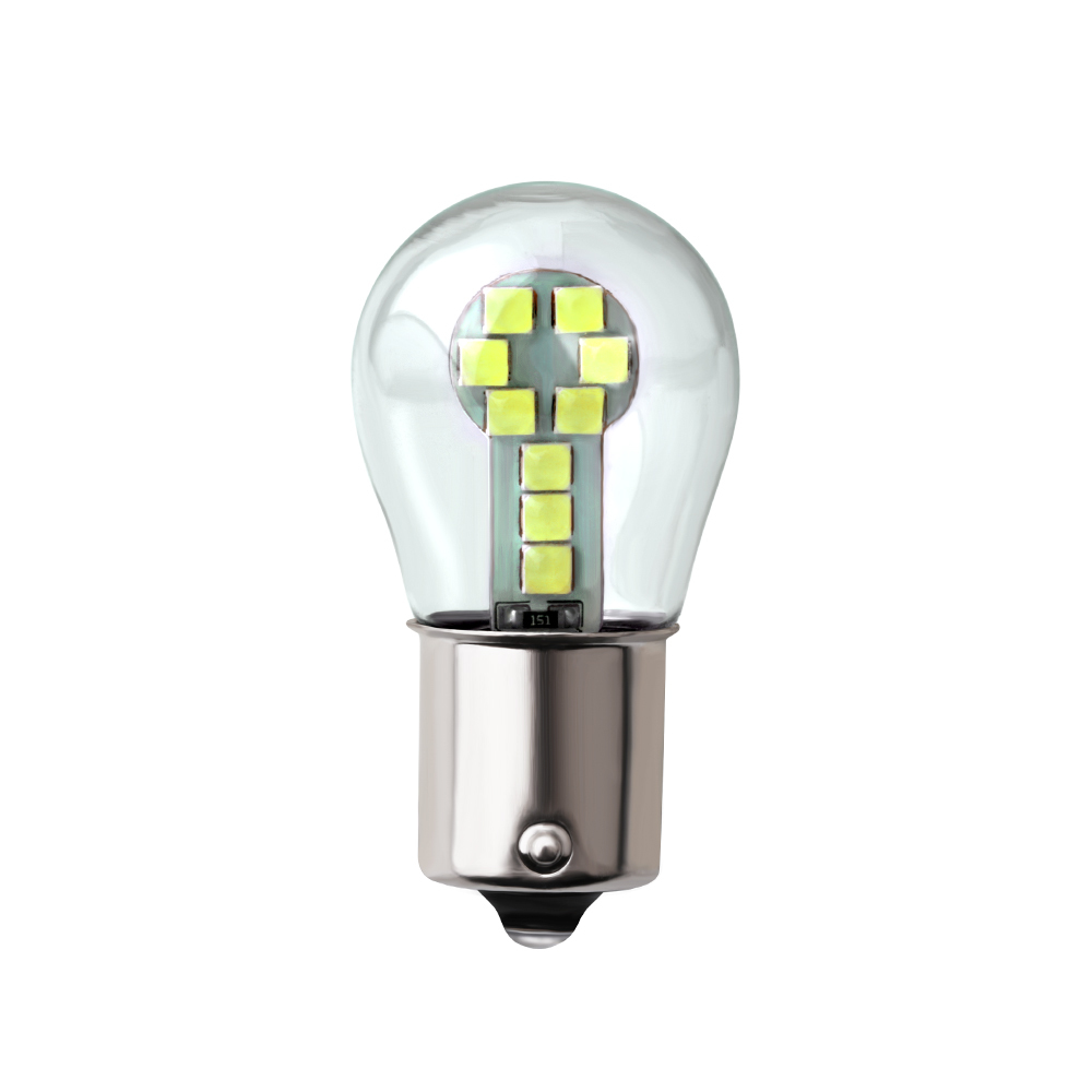 10X LED Bulbs 1156 BA15S P21W Led 1157 BAY15D P21/5W Ampoule R5W R10W 18SMD 800LM Car Fog Lights DRL Turn Signal Lamp 12V White