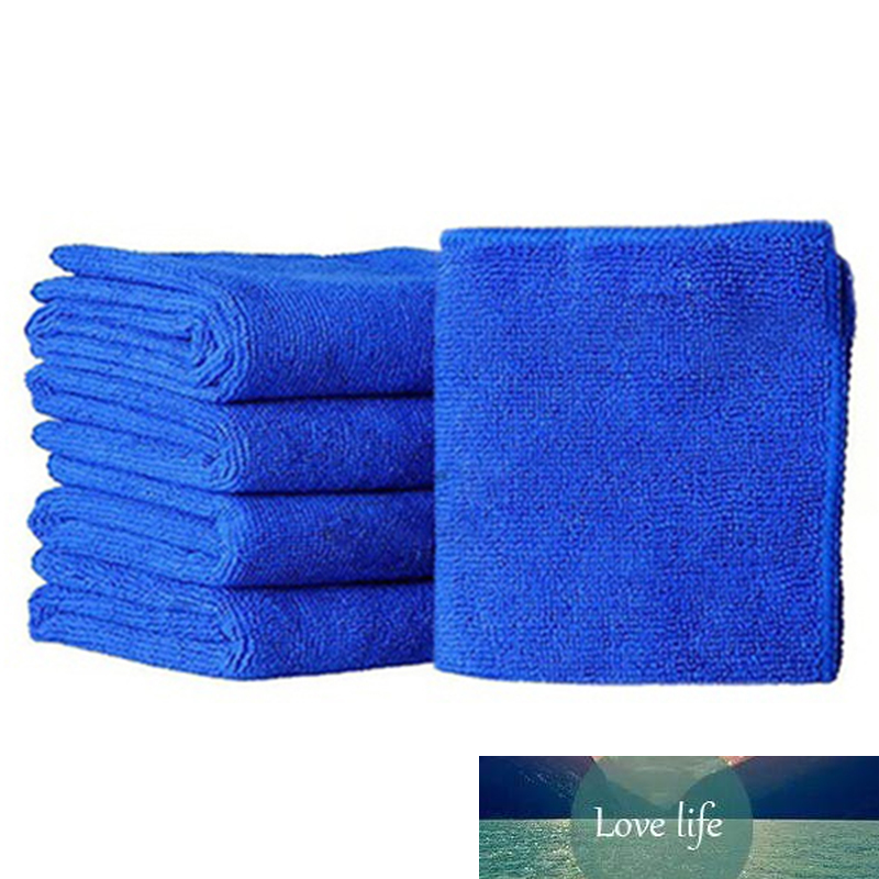 10Pcs Soft Auto Car Microfiber Wash Cloth Cleaning Towels Hair Drying Duster