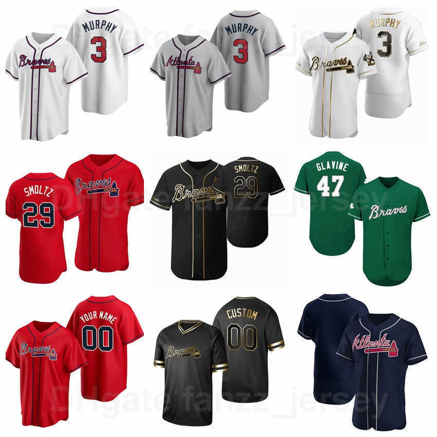 Baseball 49 John Rocker Jersey 29 Smoltz 3 Dale Murphy 47 Glavine 6 Bobby Cox 22 Jason Kipnis 11 Ender Inciarte 1 Ozzie Albies 7 Dansby Swanson Navy Blue WHite Grey Black, Men cool base
Baseball 49 John Rocker Jersey 29 Smoltz 3 Dale Murphy 47 Glavine 6 Bobby Cox 22 Jason Kipnis 11 Ender Inciarte 1 Ozzie Albies 7 Dansby Swanson Navy Blue WHite Grey Black, Men cool base