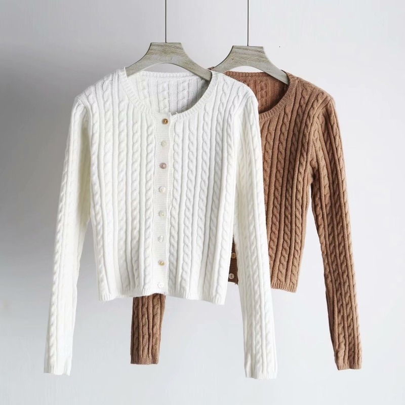 women's knits & tees knit crop sweater winter kawaii ped cardigan knitted korean cute ih0n, White
women's knits & tees knit crop sweater winter kawaii ped cardigan knitted korean cute ih0n, White