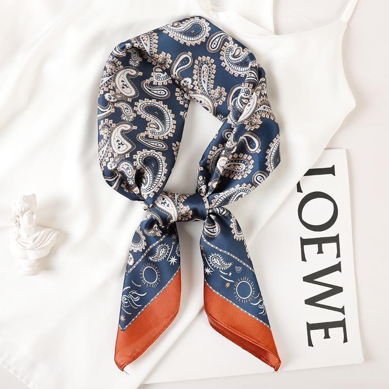 Scarves 70x70cm Fashion Women Shawl Silk Satin Hijab Female Bandana Square Ladies Foulard Wrap Pareo Headcloth Kerchief Muffler
Scarves 70x70cm Fashion Women Shawl Silk Satin Hijab Female Bandana Square Ladies Foulard Wrap Pareo Headcloth Kerchief Muffler