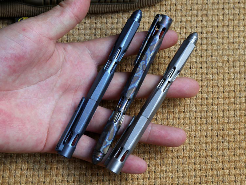 EDC Titanium TC4 Pocket Bolt Tactical Pens Signing Pen CNC Multi Ball Pens Tool Self-Defensive Pen Outdoor Broken Window Tools AL80
EDC Titanium TC4 Pocket Bolt Tactical Pens Signing Pen CNC Multi Ball Pens Tool Self-Defensive Pen Outdoor Broken Window Tools AL80