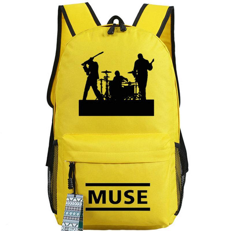 Backpack Muse Indie Rock Band Daypack Hyper Music Schoolbag Rucksack Satchel School Bag Outdoor Day Pack, Black
Backpack Muse Indie Rock Band Daypack Hyper Music Schoolbag Rucksack Satchel School Bag Outdoor Day Pack, Black